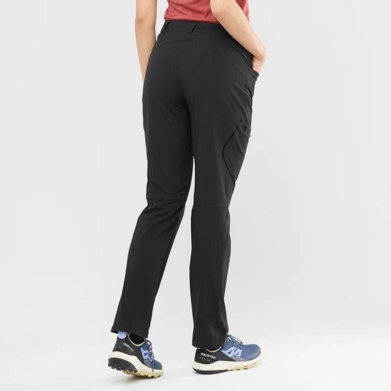 Black Salomon Wayfarer Women's Sport Pants | IE PI6208